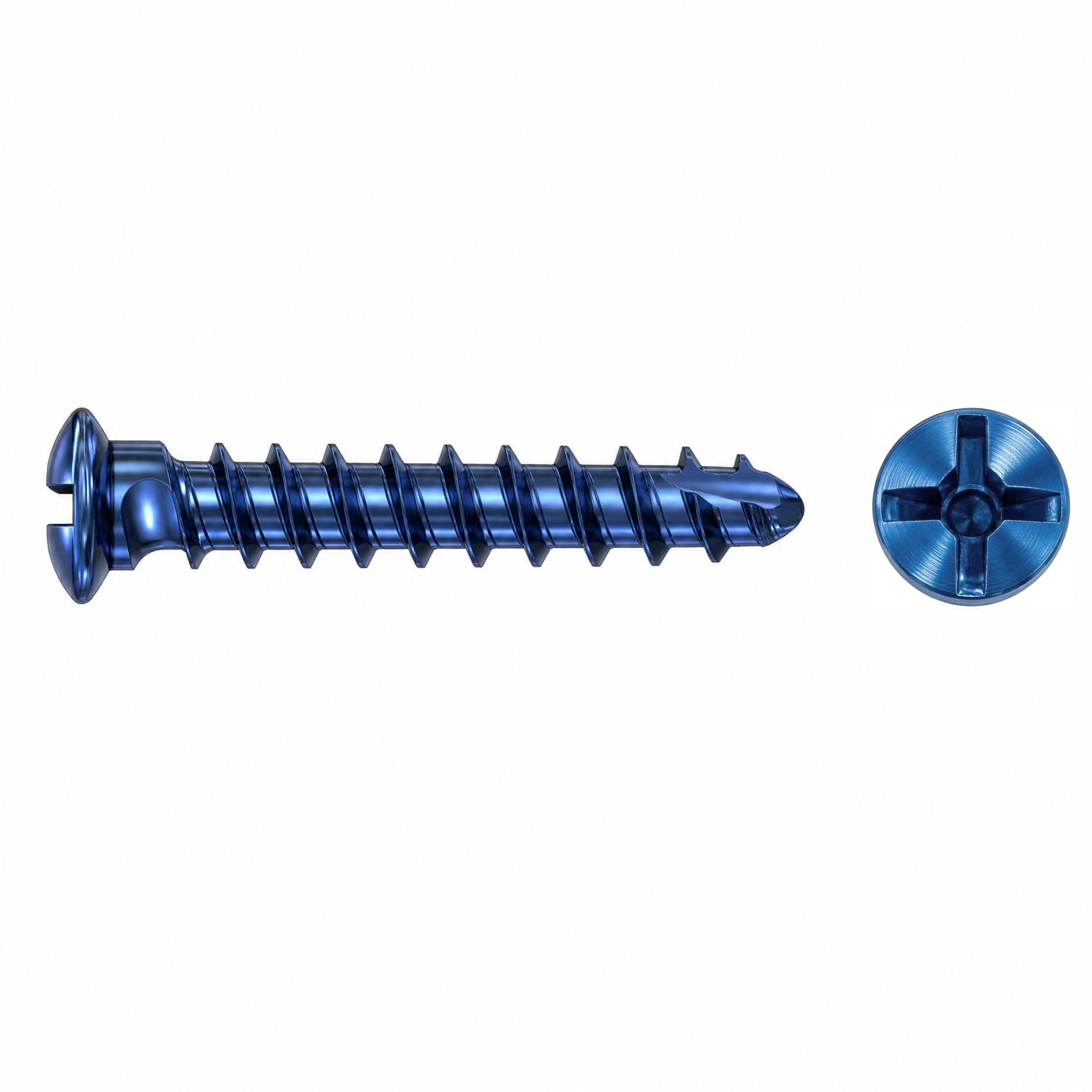 Ø2.0 mm TİTANYUM MİNİ PLAK & VİDA SETİ - Görsel 2