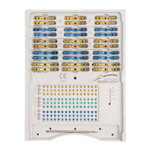 Ø2.0 mm TİTANYUM LAMINOPLASTİ PLAK & VİDA SETİ