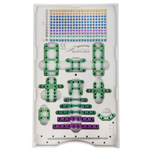 Ø2.4 mm TİTANYUM STERNAL KİLİTLİ PLAK & VİDA SETİ